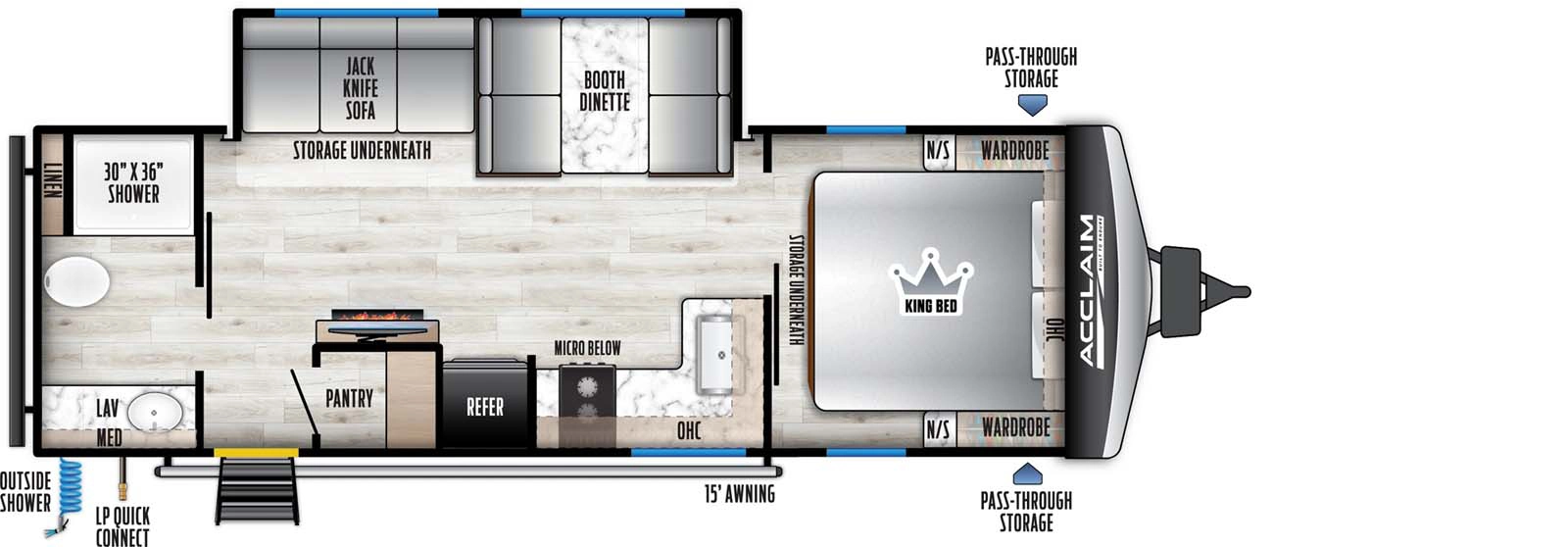 2600RB Floorplan Image